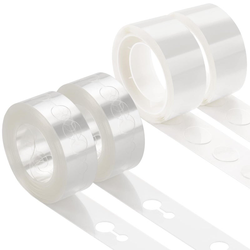 KICNIC Balloon Arch Strip Kit for Garland  32.8 Feet Balloon Tape Strips and 200 Glue Point Dot Stickers for Party Wedding Birthday Baby Shower Decorations - Image 1